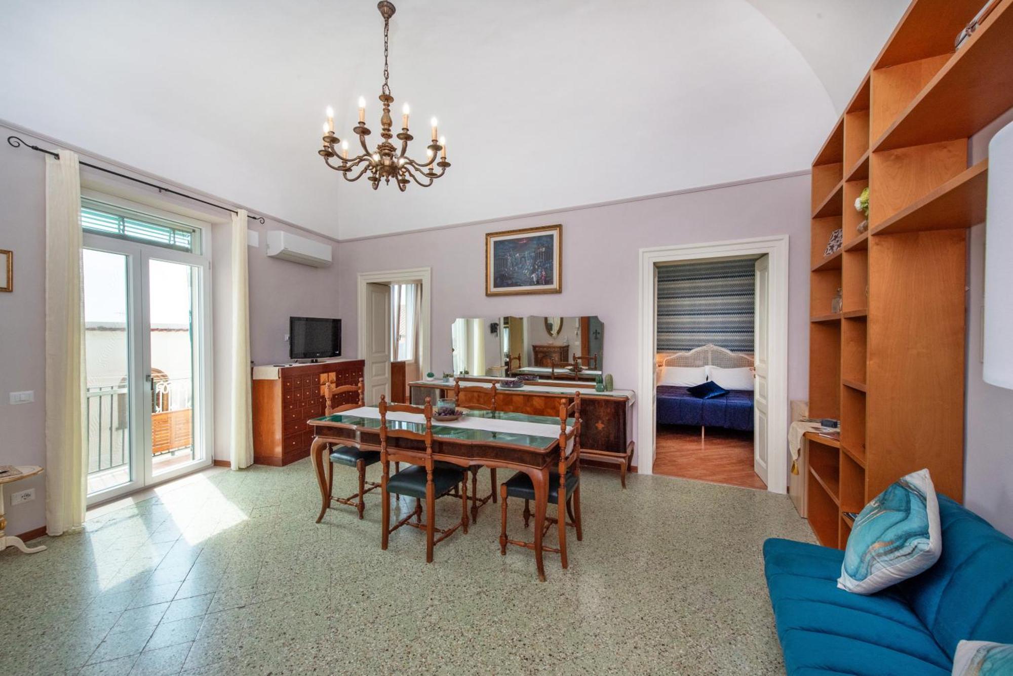 Amalpha Domus 100 Sqm Apt With Ac Wifi And Balcony Αμάλφι Εξωτερικό φωτογραφία